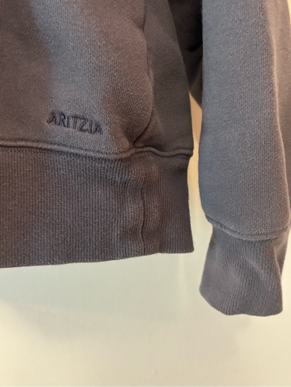 Aritzia Cozy Sweatfleece Mega Raglan Hoodie - Picture 3 of 4